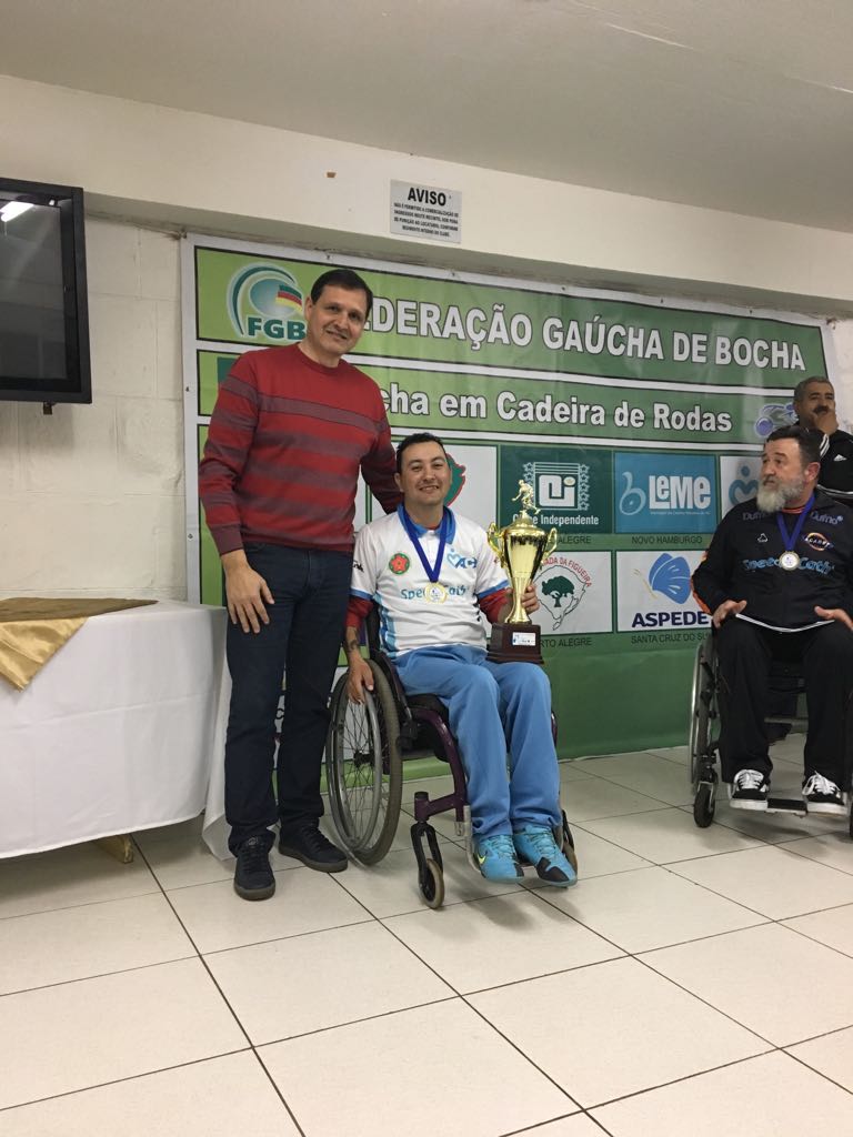 Clube Caixeiral Campestre sedia Campeonato Gaúcho de Bocha em Cadeira de Rodas