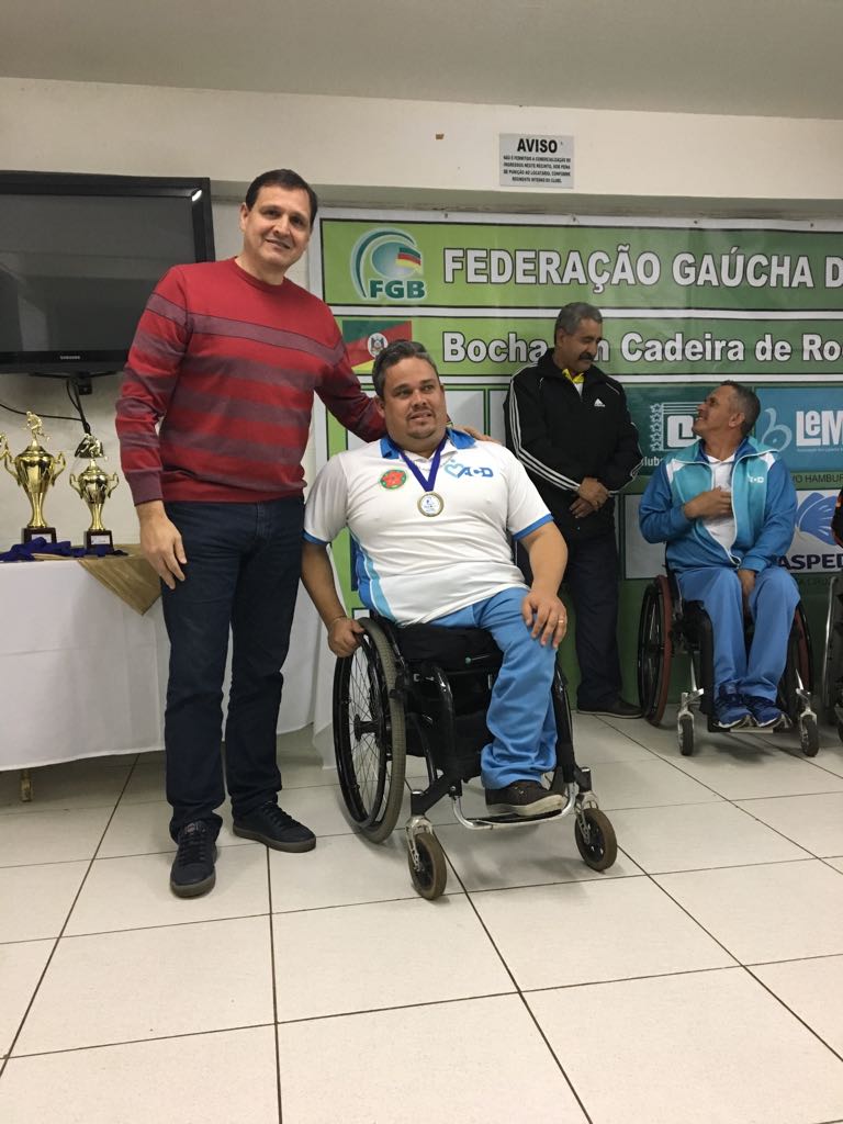 Clube Caixeiral Campestre sedia Campeonato Gaúcho de Bocha em Cadeira de Rodas