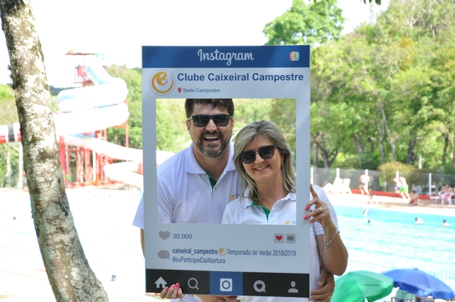 Muitas atrações na abertura da Temporada de Verão do Clube Caixeiral Campestre