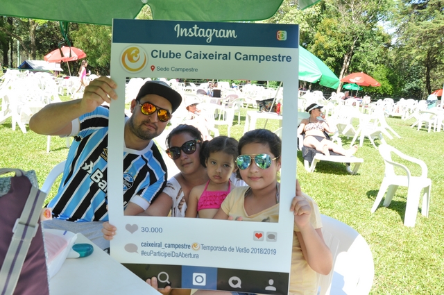 Muitas atrações na abertura da Temporada de Verão do Clube Caixeiral Campestre