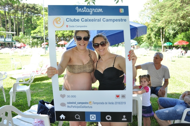 Muitas atrações na abertura da Temporada de Verão do Clube Caixeiral Campestre