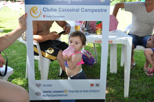 Muitas atrações na abertura da Temporada de Verão do Clube Caixeiral Campestre