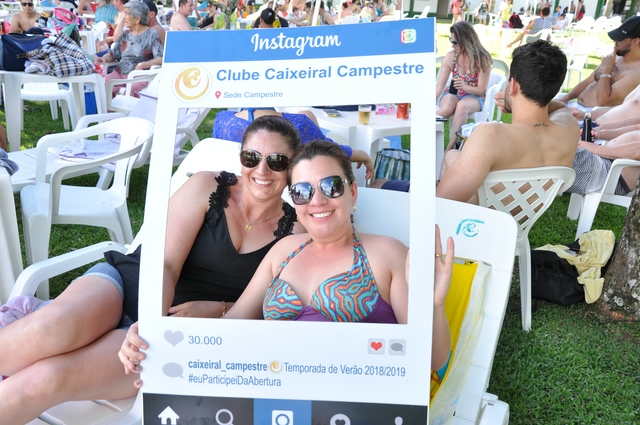 Muitas atrações na abertura da Temporada de Verão do Clube Caixeiral Campestre