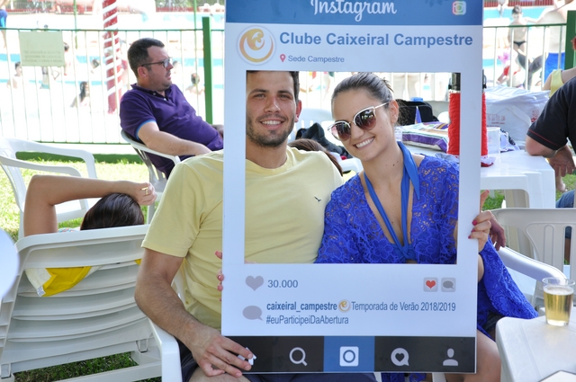 Muitas atrações na abertura da Temporada de Verão do Clube Caixeiral Campestre