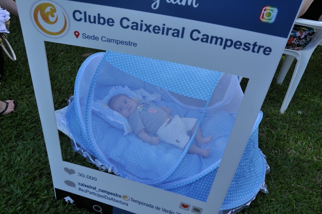 Muitas atrações na abertura da Temporada de Verão do Clube Caixeiral Campestre