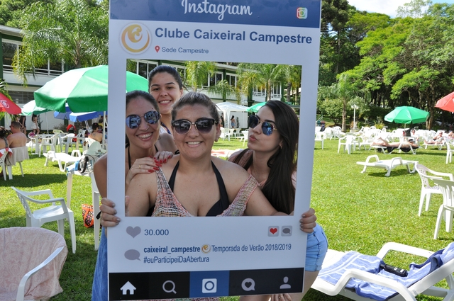 Muitas atrações na abertura da Temporada de Verão do Clube Caixeiral Campestre