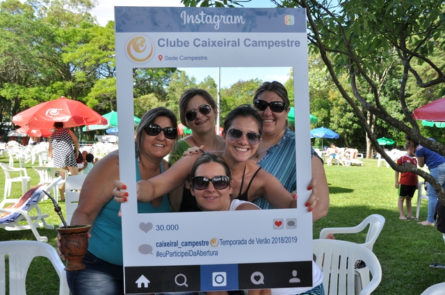 Muitas atrações na abertura da Temporada de Verão do Clube Caixeiral Campestre
