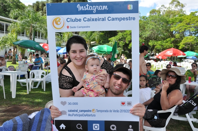 Muitas atrações na abertura da Temporada de Verão do Clube Caixeiral Campestre