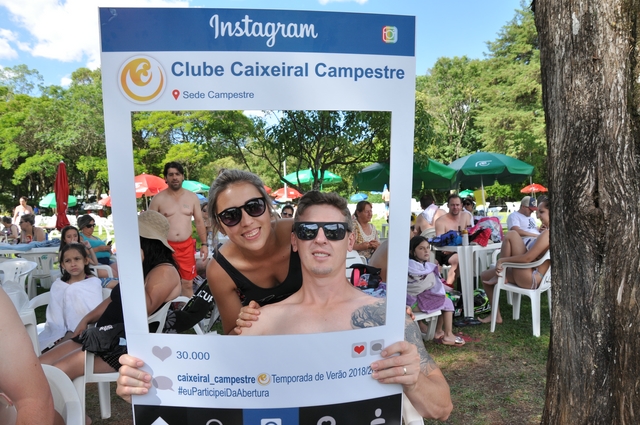 Muitas atrações na abertura da Temporada de Verão do Clube Caixeiral Campestre