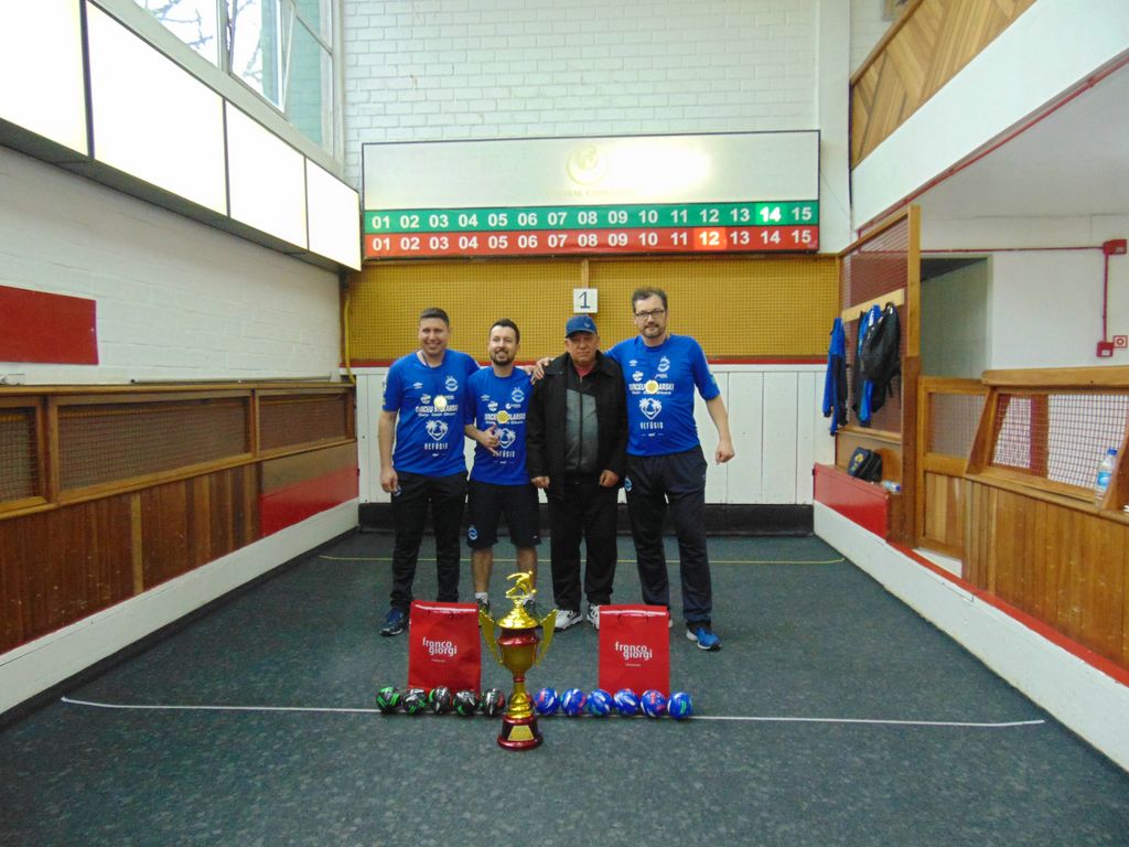 28 equipes participam da 12ª Copa de Bochas Plínio Grazziotin do Clube Caixeiral Campestre