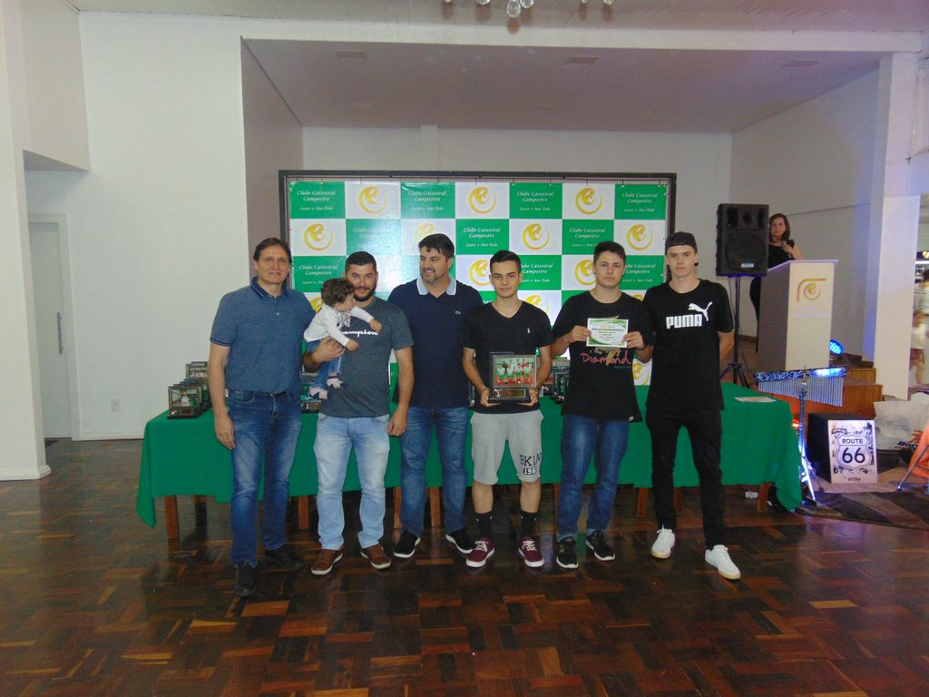 Clube Caixeiral Campestre entrega premiação do esporte