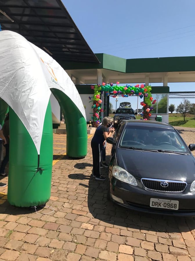 Festa das Crianças em formato Drive-thru anima os sócios kids