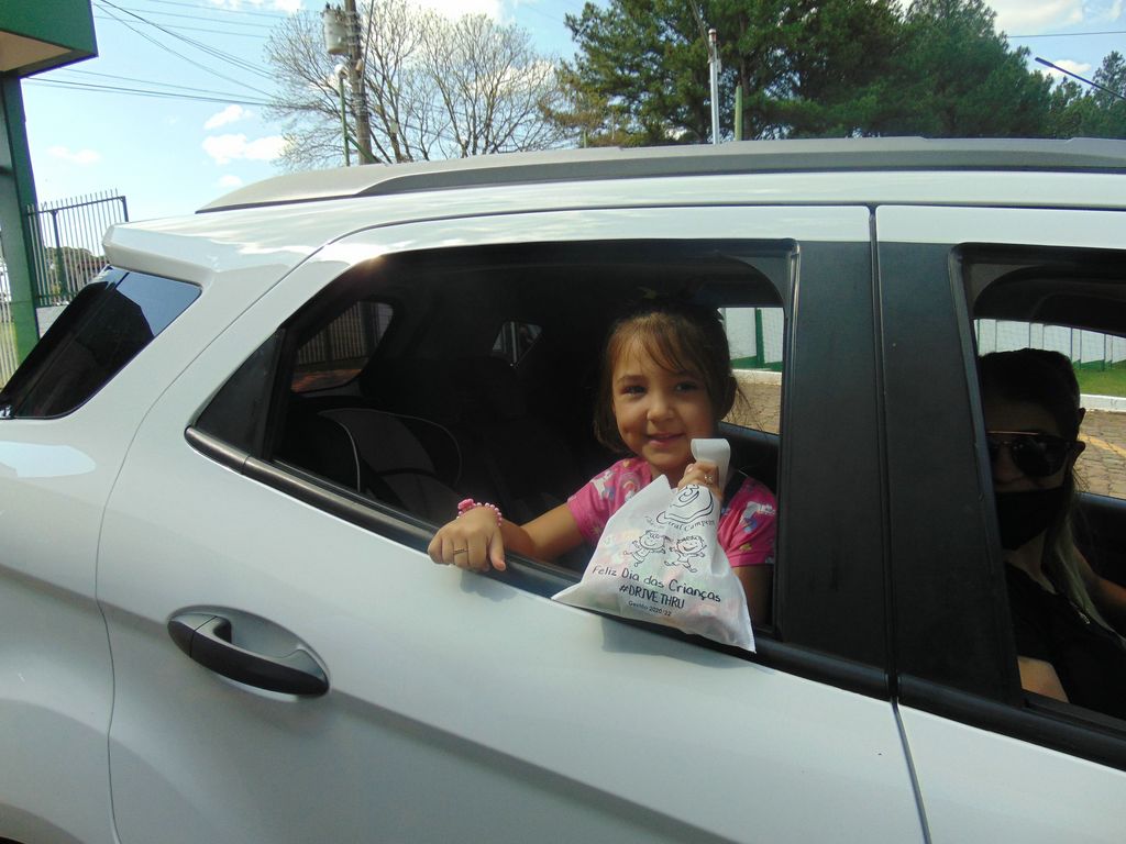Festa das Crianças em formato Drive-thru anima os sócios kids