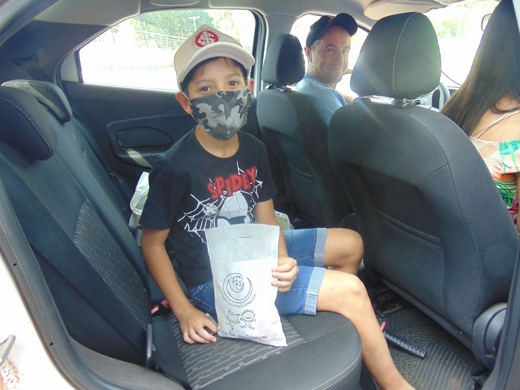 Festa das Crianças em formato Drive-thru anima os sócios kids