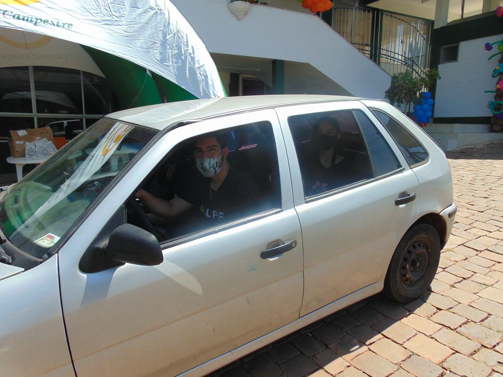 Festa das Crianças em formato Drive-thru anima os sócios kids