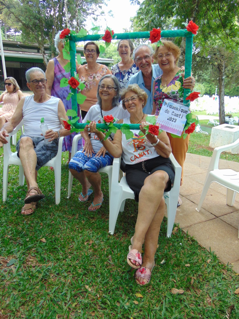 Grupo Camti realiza piquenique da terceira idade
