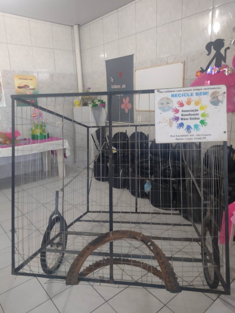 Ação solidária de Páscoa do Clube Caixeiral Campestre