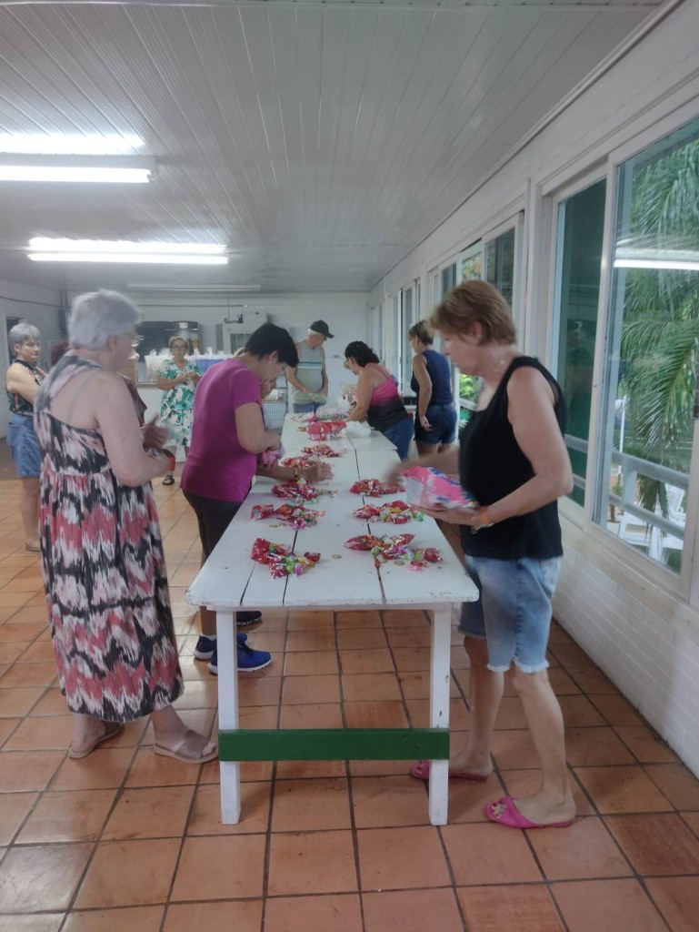 Ação solidária de Páscoa do Clube Caixeiral Campestre