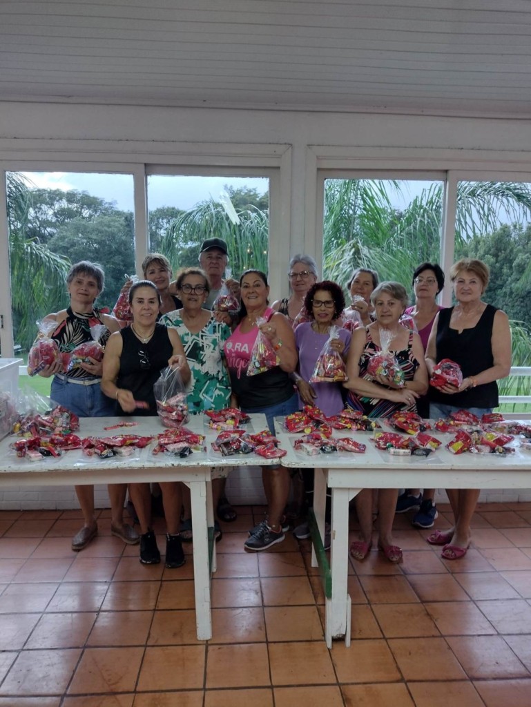 Ação solidária de Páscoa do Clube Caixeiral Campestre