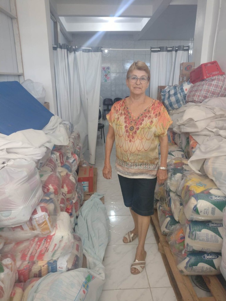 Ação solidária de Páscoa do Clube Caixeiral Campestre