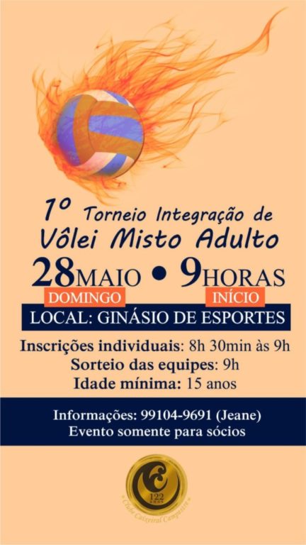 1º TORNEIO INTEGRAÇÃO DE VÔLEI MISTO ADULTO